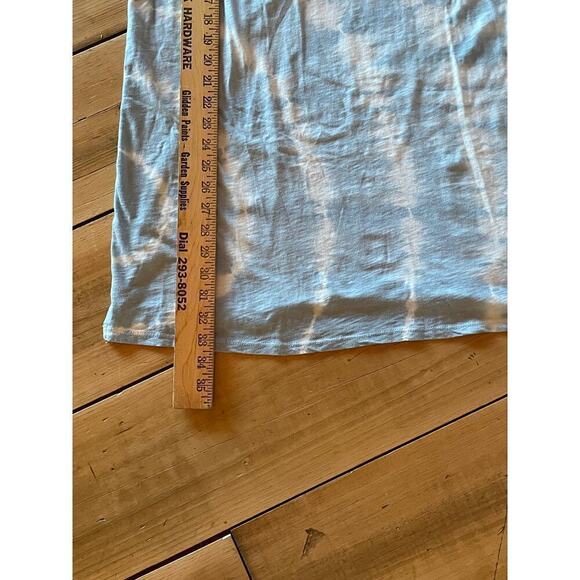 Z Supply Women's Tie Dye Blue/white T-shirt Dress. Size XS - Picture 3 of 6